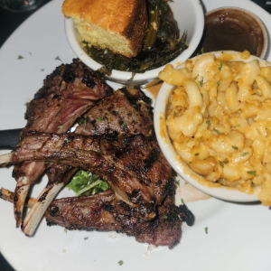 (4)Grilled Lollipop Lamb Chops