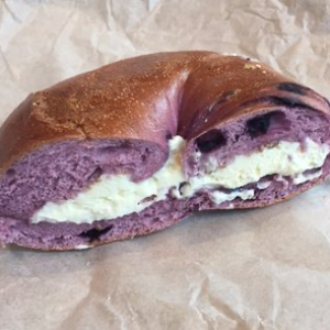Blueberry Bagel w/Cream Cheese