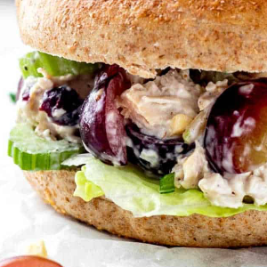 The Fruity Nutty Chick On Bagel