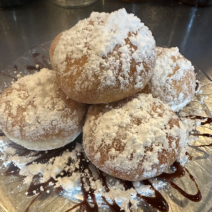 Coco Caramel Mini Beignet Bites