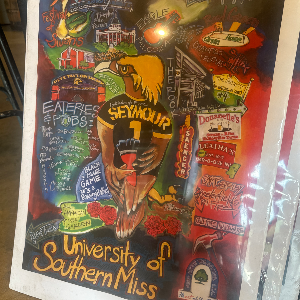 Dee Turner Southern Miss Print