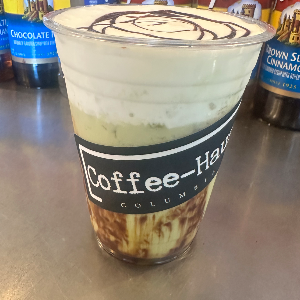 White Chocolate Matcha Frappe