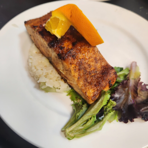 Grilled Atlantic Salmon