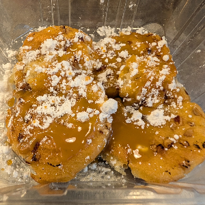 Cookie Butter Beignet Bites