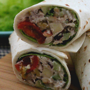 Fruit & Nutty Chick Wrap
