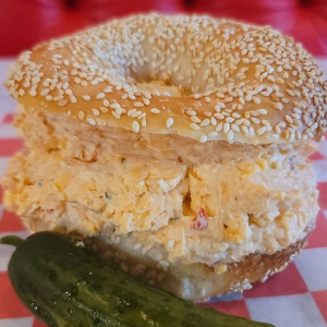 Pimento Cheese Bagel
