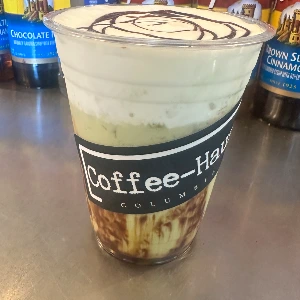 White Mocha Matcha Latte