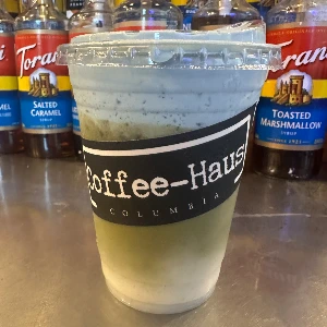 Blueberry Matcha Latte